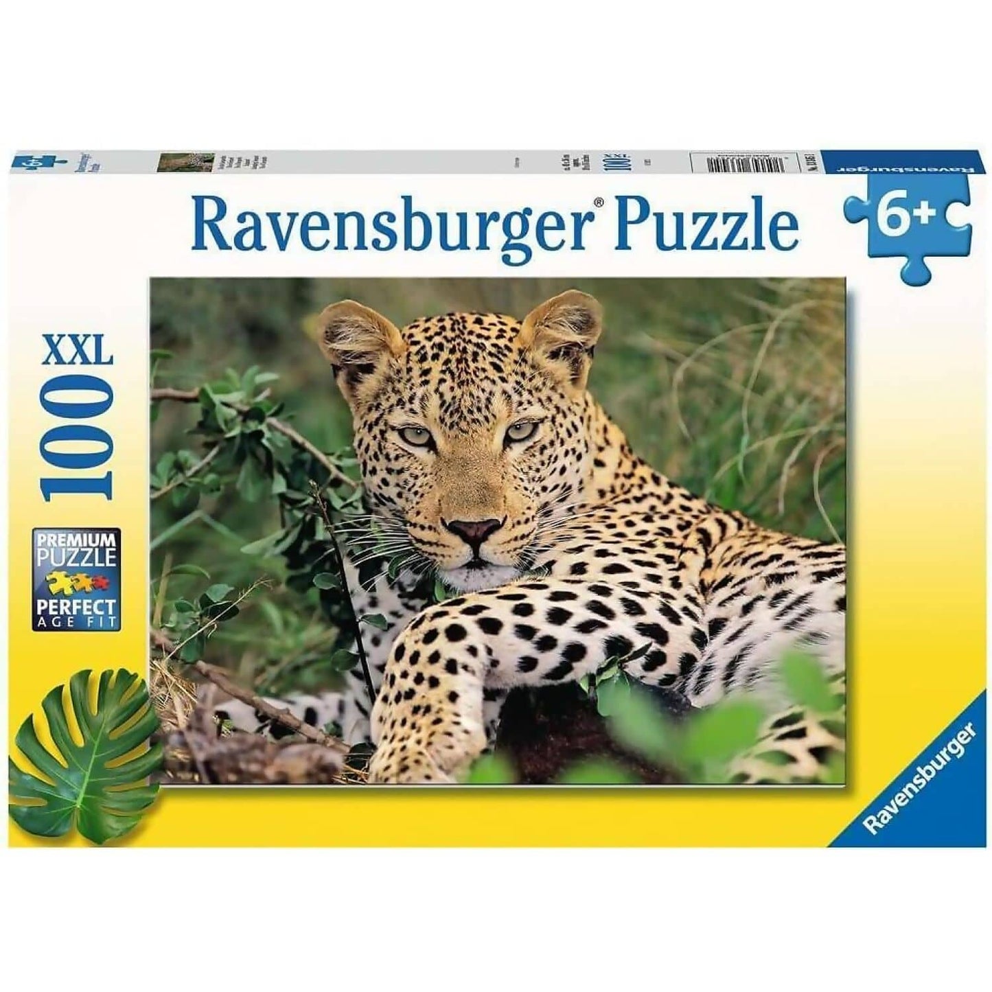 Ravensburger - Lounging Leopard Jigsaw Puzzle 100 Pieces