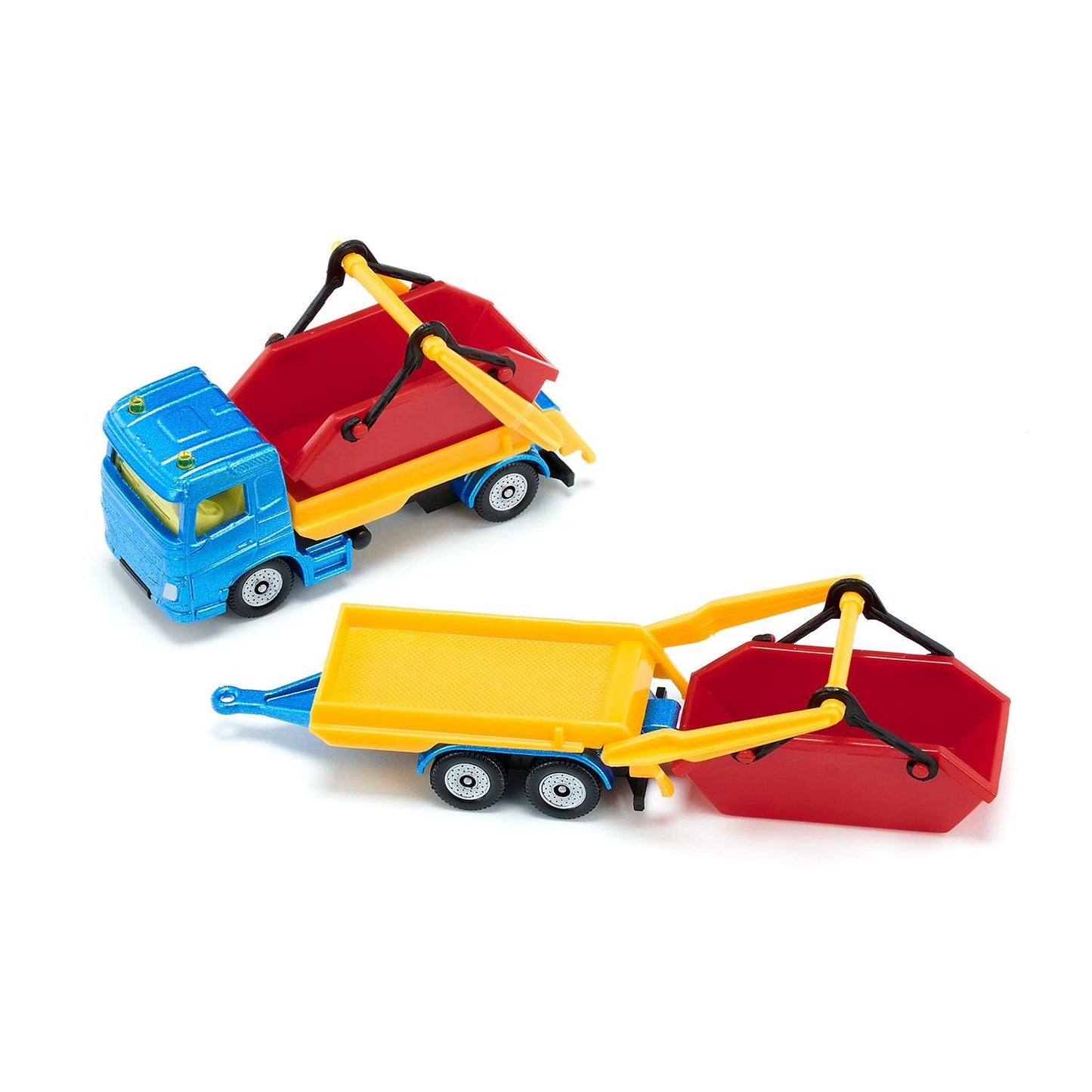 Siku -?Truck With Skip & Trailer Die-Cast Model