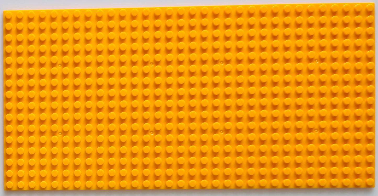 BASEPLATE  16x32 Studs Yellow Generic