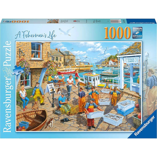 Ravensburger - A Fishermans Life Jigsaw Puzzle 1000 Pieces