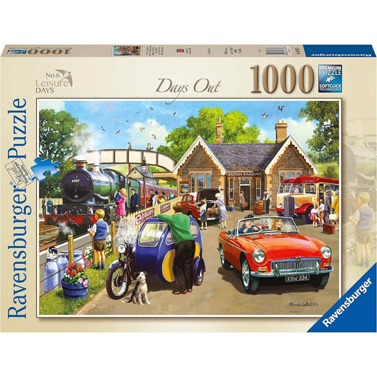 Ravensburger - Leisure Days No6 Days Out Jigsaw Puzzle 1000 Pieces
