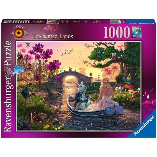 Ravensburger - Enchant Lands Look & Find Jigsaw Puzzle 1000 Pieces