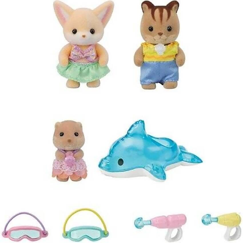 Sylvanian Families - Nursery Friends Pool Fun Trio