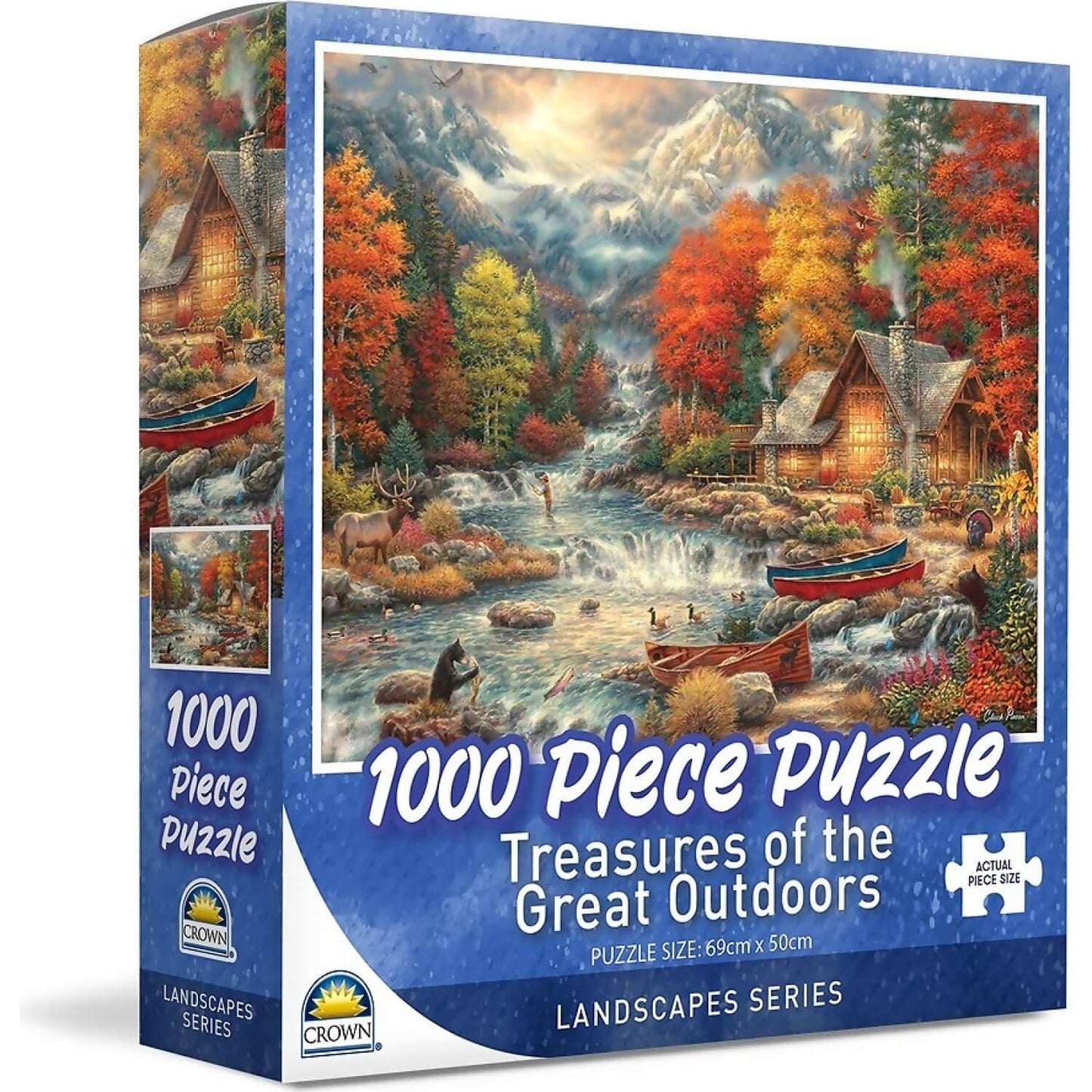 Crown - Treasures Of The Great Outdoors Jigsaw Puzzle 1000 Pieces