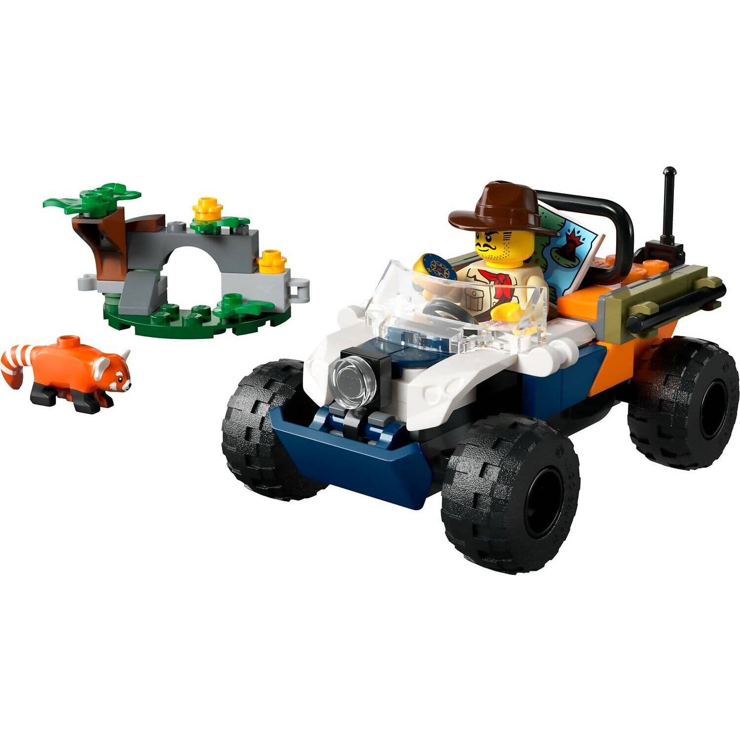 LEGO 60424 Jungle Explorer ATV Red Panda Mission - City