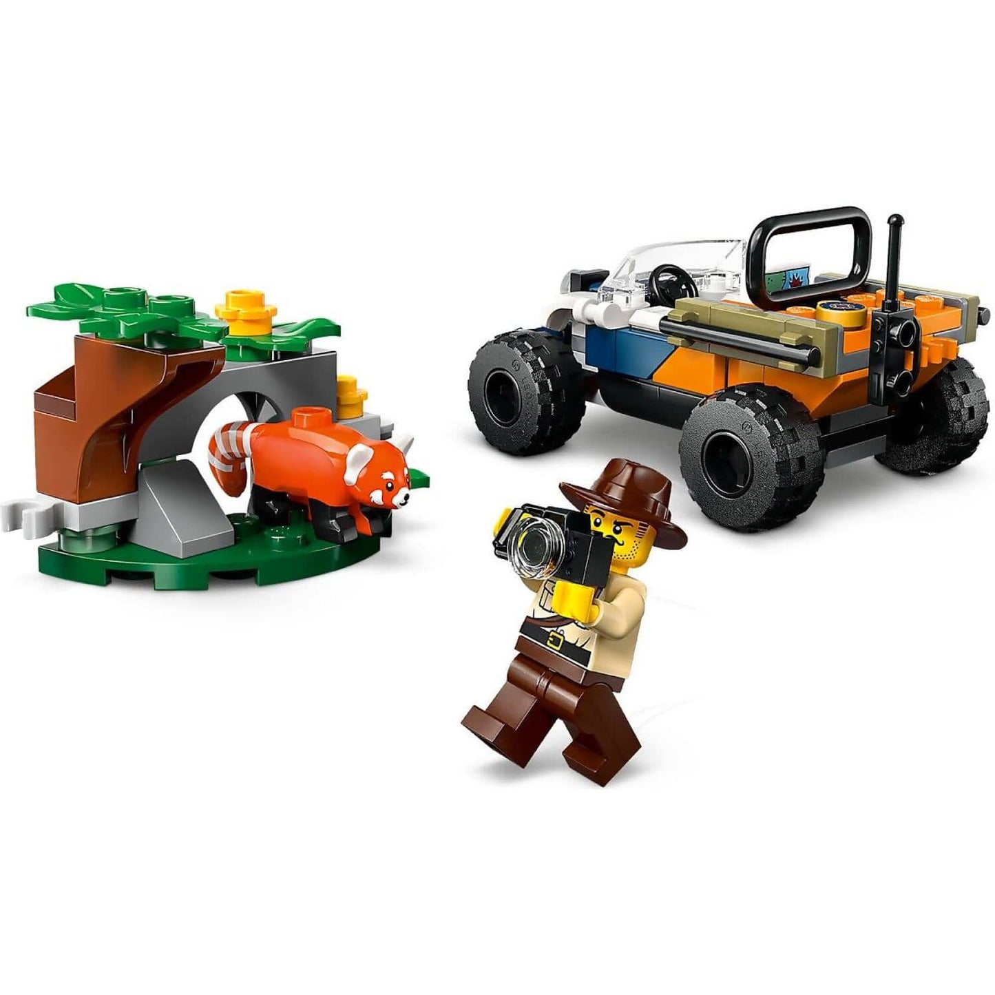 LEGO 60424 Jungle Explorer ATV Red Panda Mission - City