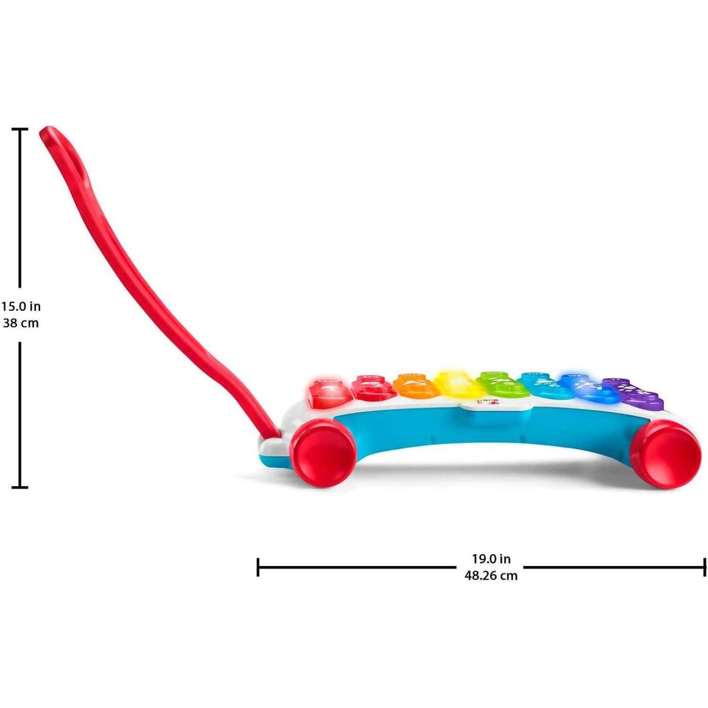 Fisher-price - Giant Light-up Xylophone Baby Learning Toy