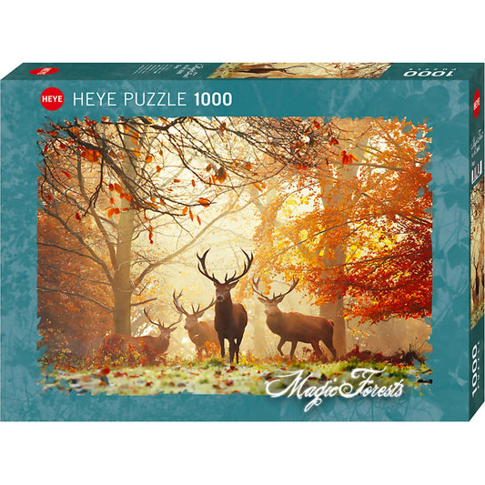 Heye - Magic Forests Stags Jigsaw Puzzle 1000 Pieces