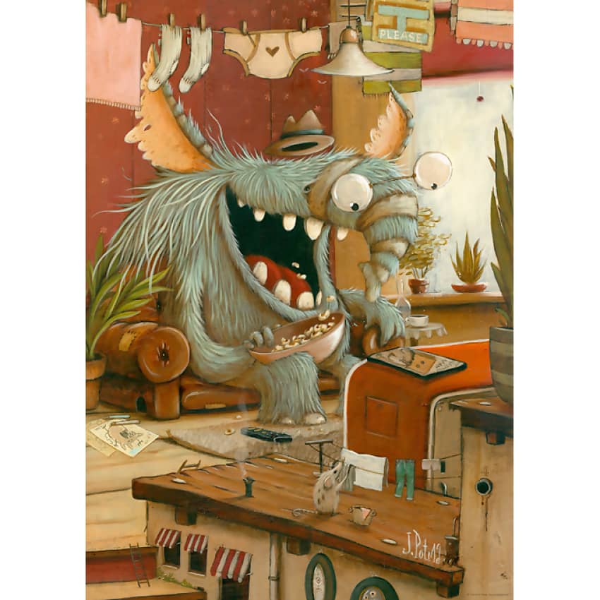 Heye - Zozoville Laundry Day Jigsaw Puzzle 1000 Pieces