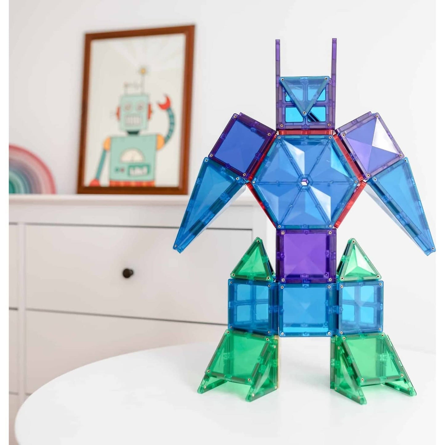 Connetix - Magnetic Tiles Rainbow Mega Pack 212pc