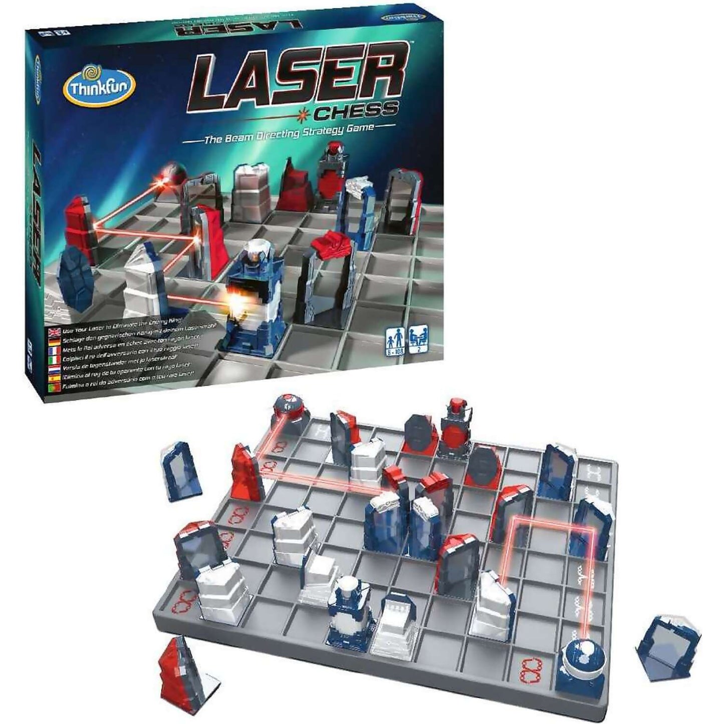 Thinkfun - Laser Chess The Beam Directing Strategy Game