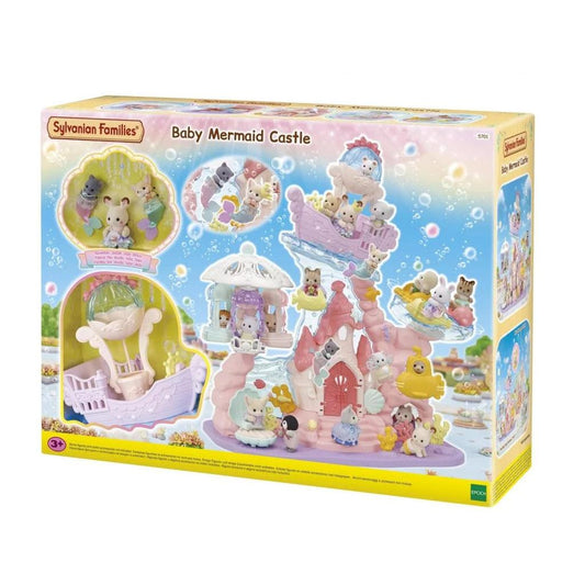 Sylvanian Families - Baby Mermaid Castle Animal Doll Playset