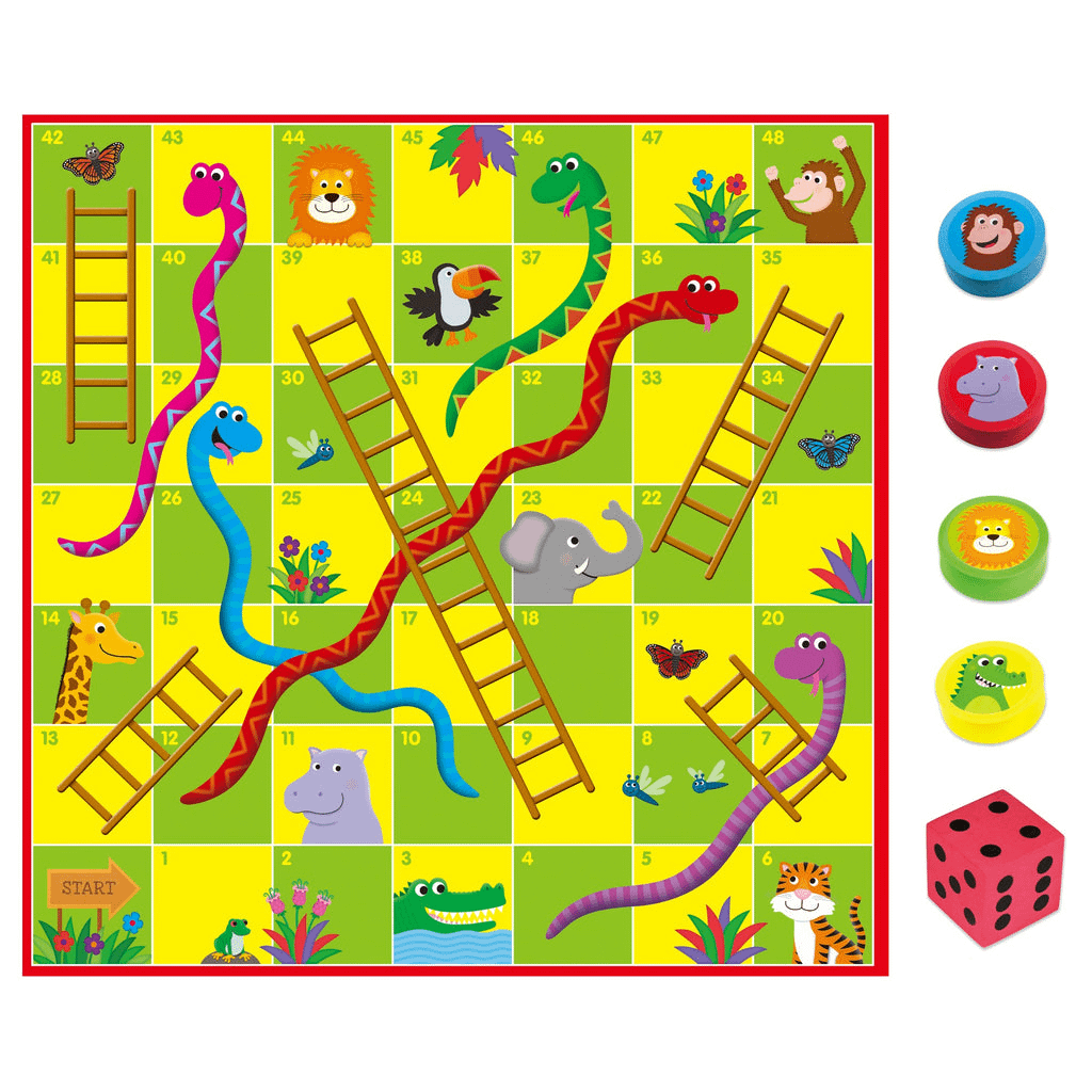 GALT - Giant Snakes and Ladders Puzzle - Fun and Educational Game