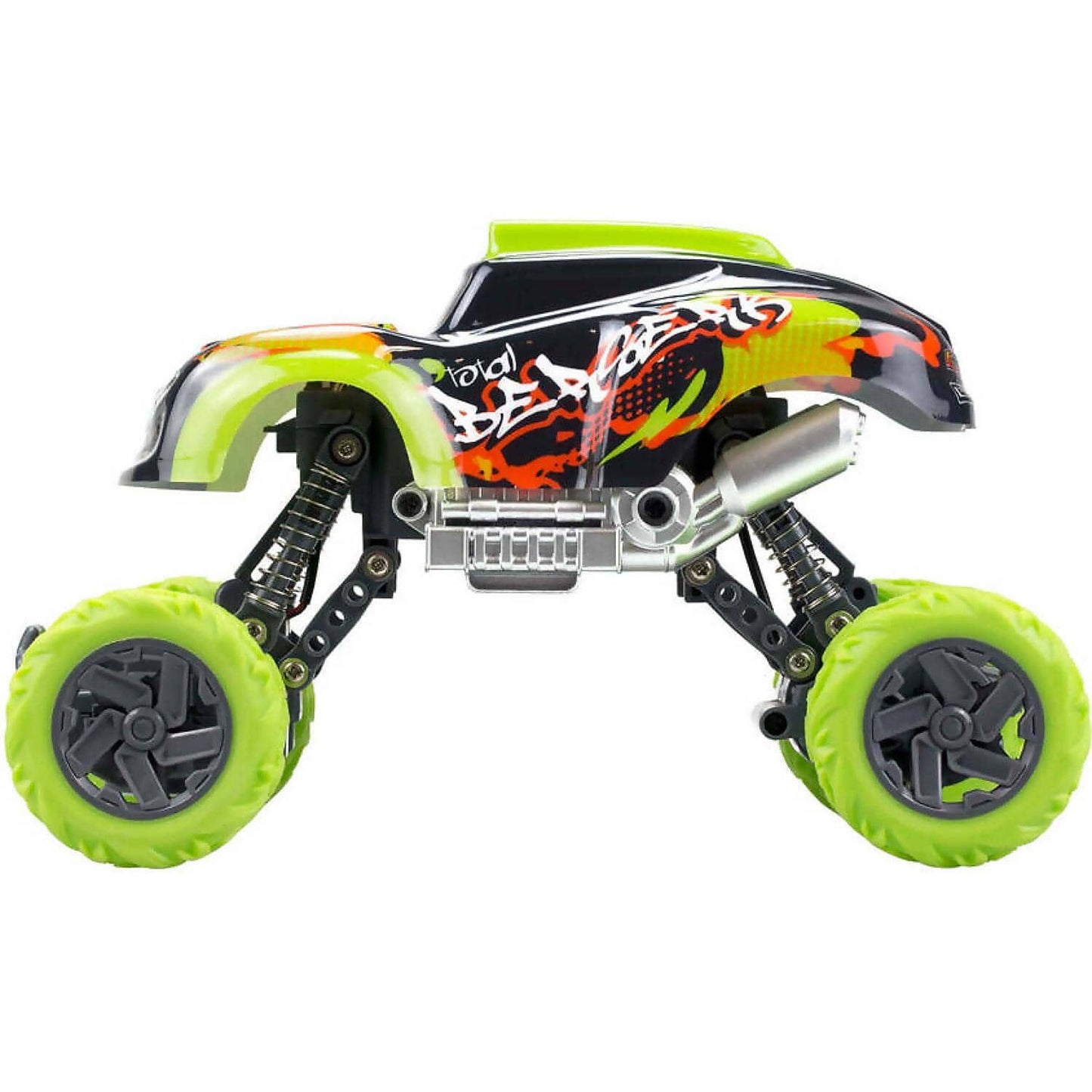 Exost - 2.4ghz Remote Control X-crawler Black & Green - Silverlit