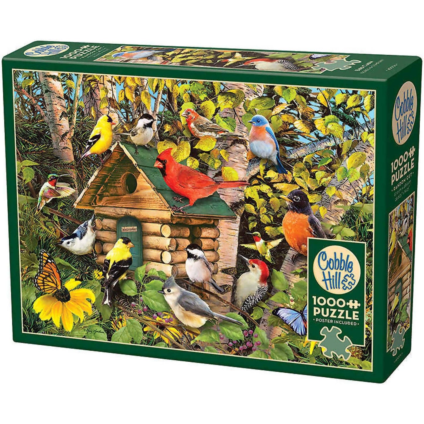 Cobble Hill - Bird Cabin - Jigsaw Puzzle 1000 Pieces