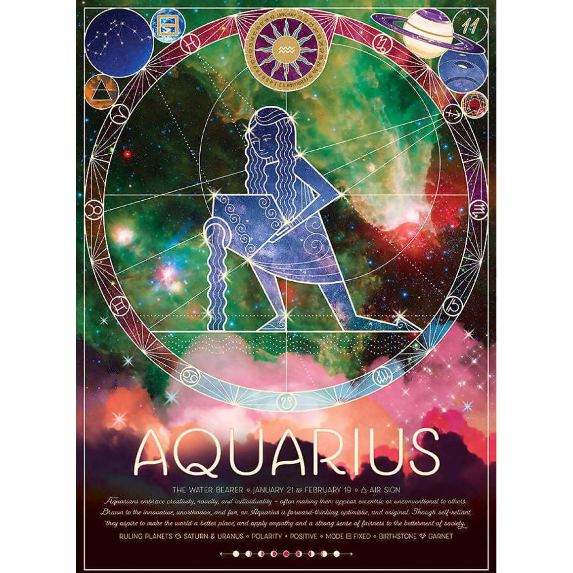 Cobble Hill - Aquarius - Jigsaw Puzzle 500 Pieces