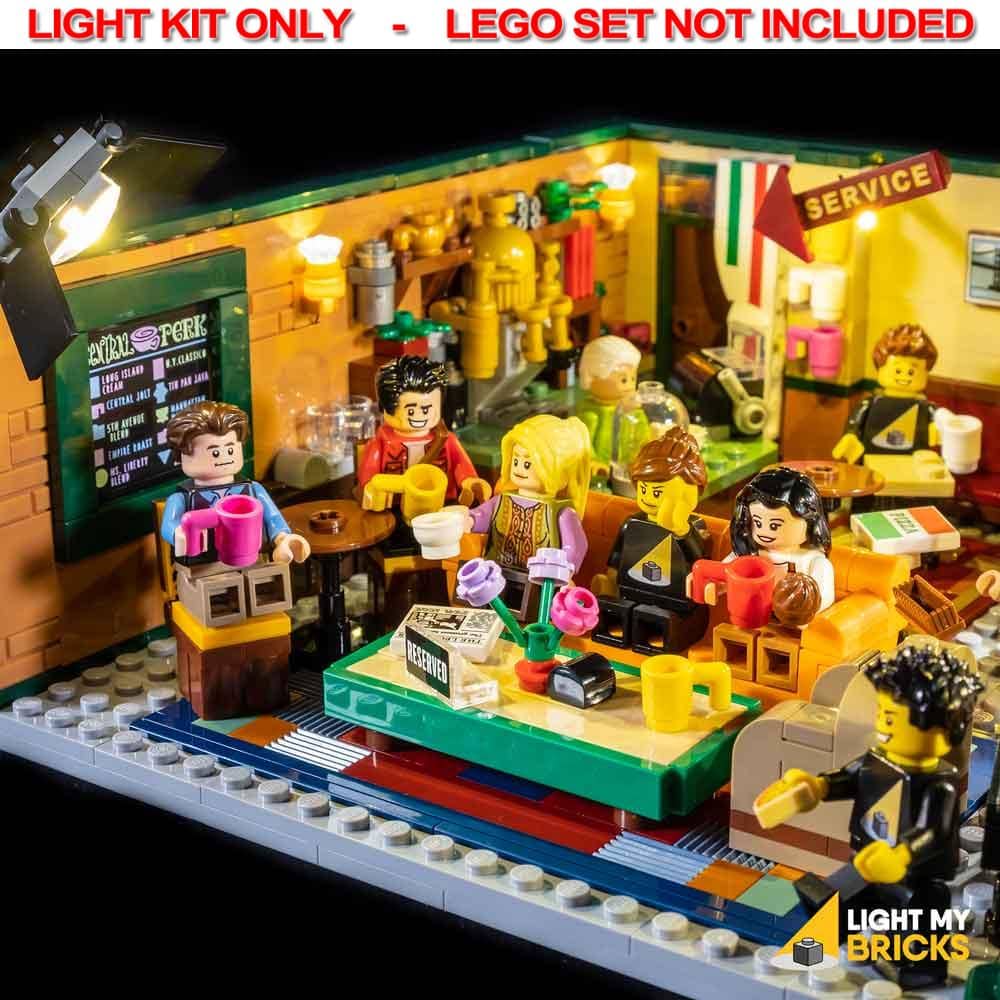 Light My Bricks - LIGHT KIT for LEGO Friends Central Perk 21319