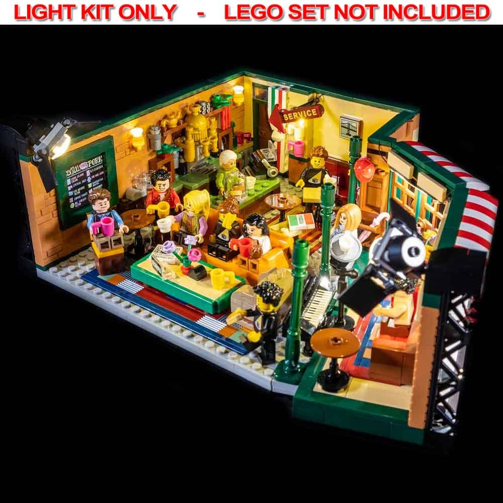 Light My Bricks - LIGHT KIT for LEGO Friends Central Perk 21319