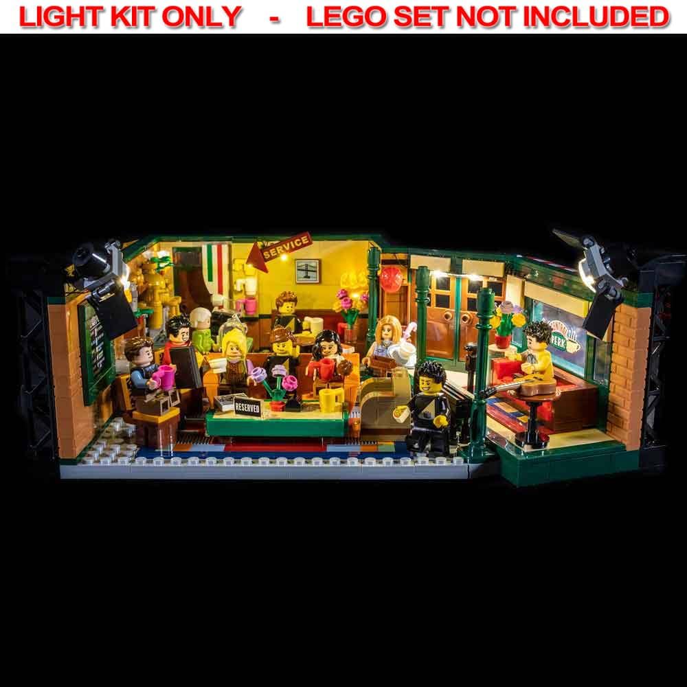 Light My Bricks - LIGHT KIT for LEGO Friends Central Perk 21319