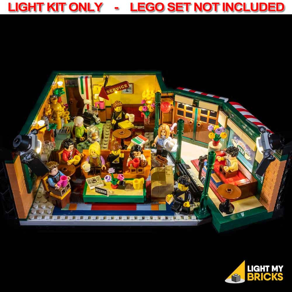 Light My Bricks - LIGHT KIT for LEGO Friends Central Perk 21319