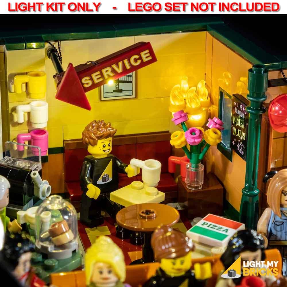 Light My Bricks - LIGHT KIT for LEGO Friends Central Perk 21319