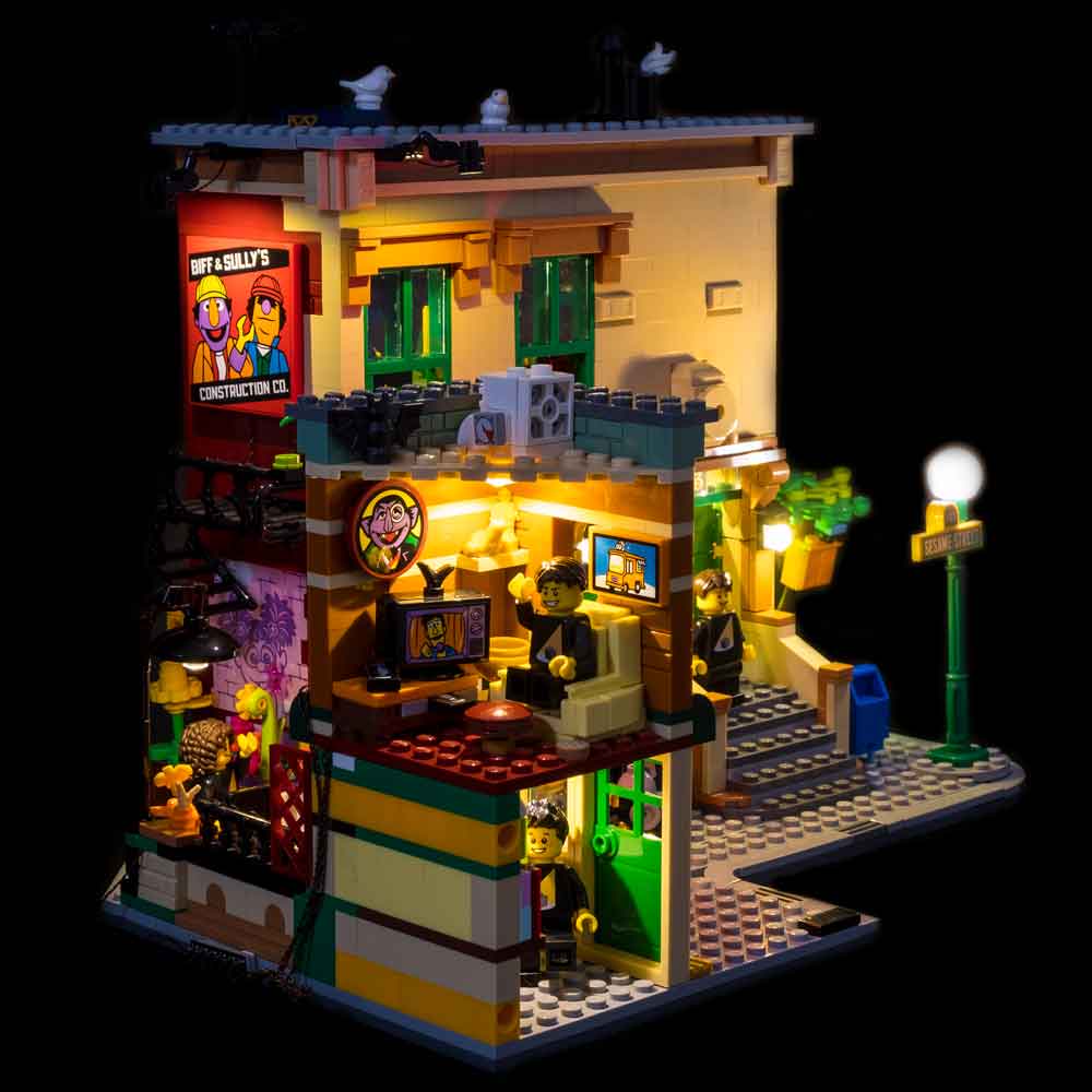 Light My Bricks - LIGHT KIT for LEGO 123 Sesame Street 21324