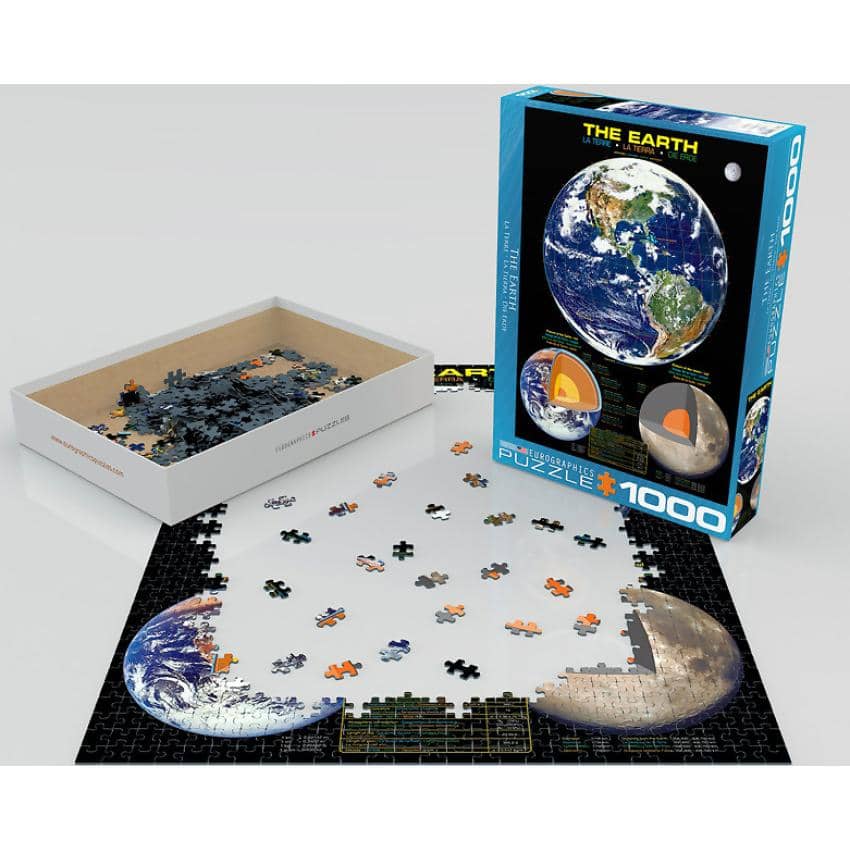 Eurographics - The Earth - Jigsaw Puzzle 1000 Pieces