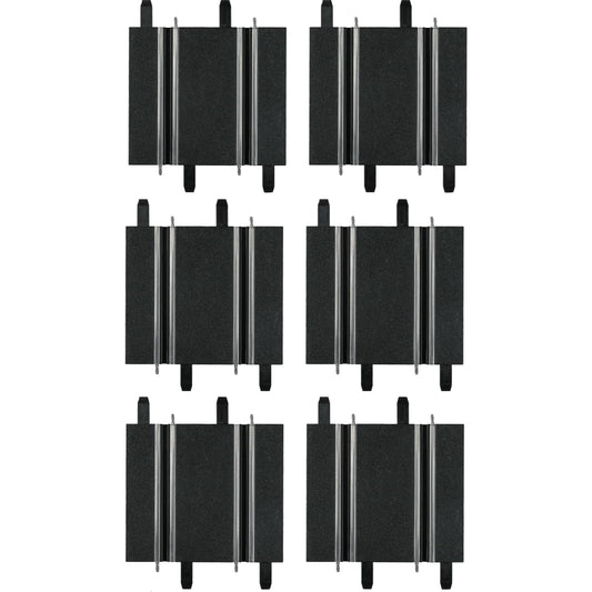 Carrera GO 1:43 - Straights 100 mm (3)+ 114 mm (3) - Slot Car Track Accessories