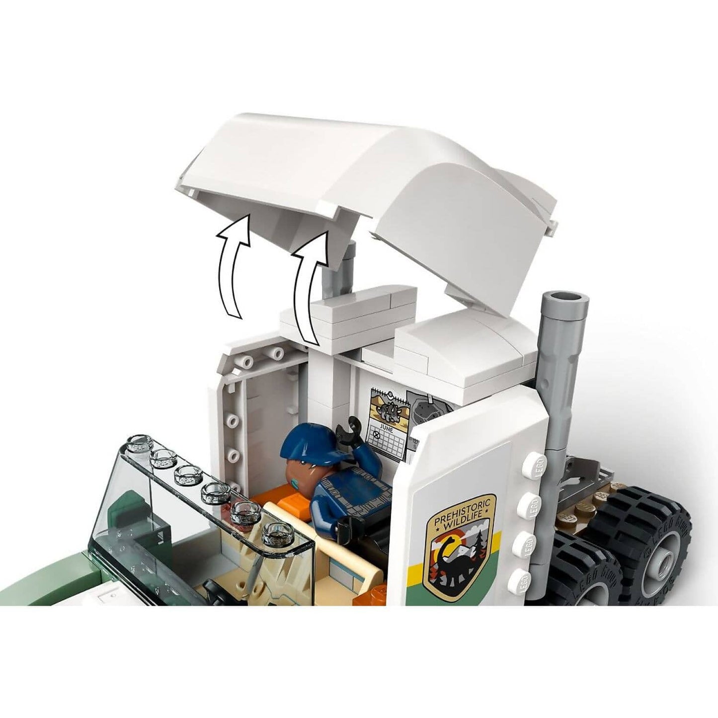 LEGO 76966 Dinosaur Missions: Allosaurus Transport Truck - Jurassic World