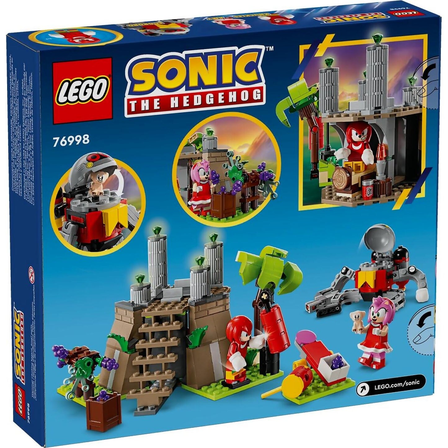 LEGO 76998 Knuckles and the Master Emerald Shrine - Sonic the Hedgehog