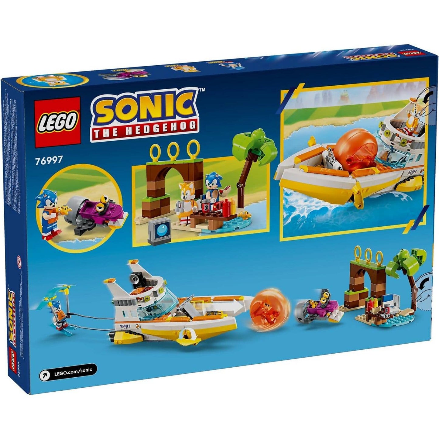 LEGO 76997 Tails Adventure Boat - Sonic the Hedgehog