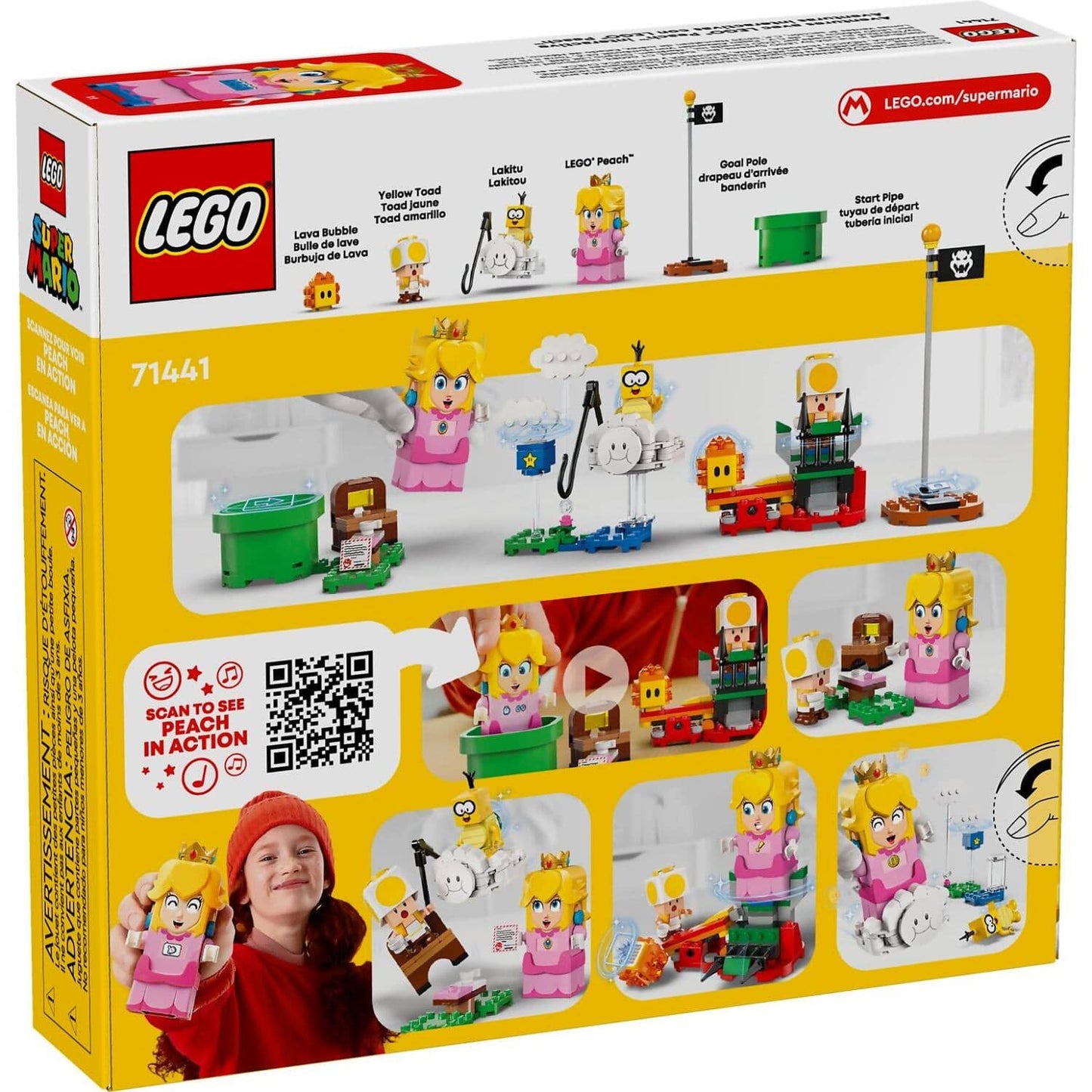 LEGO 71441 Adventures with Interactive LEGO Peach - Super Mario