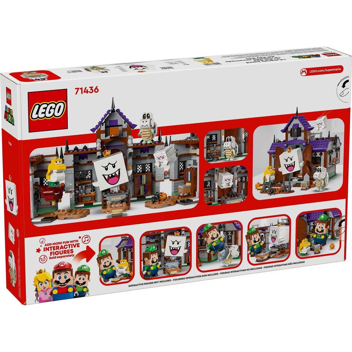 LEGO 71436 King Boo's Haunted Mansion - Super Mario