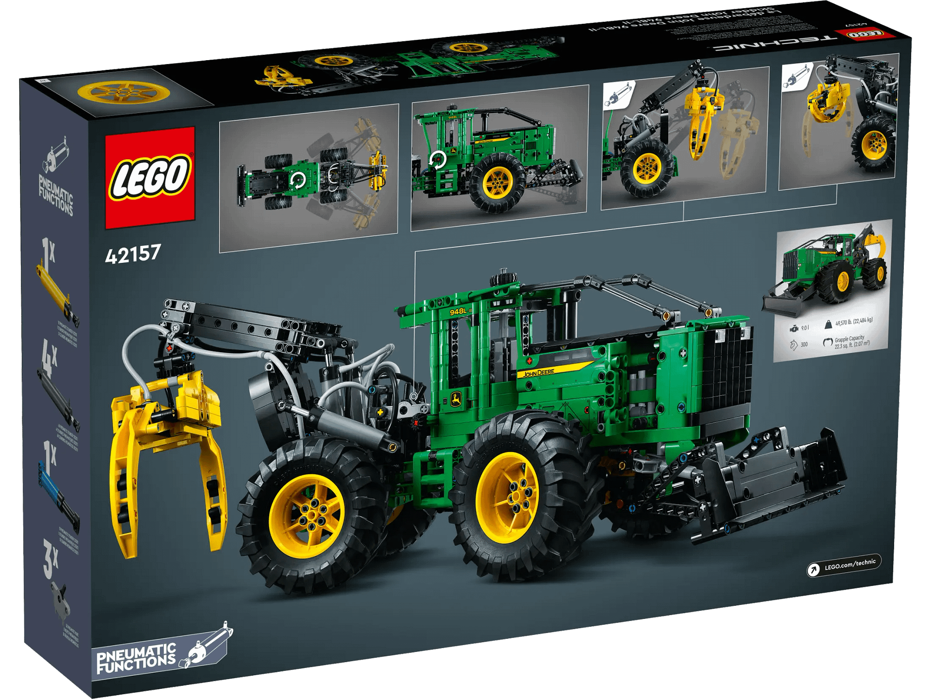 LEGO 42157 John Deere 948L-II Skidder - Technic