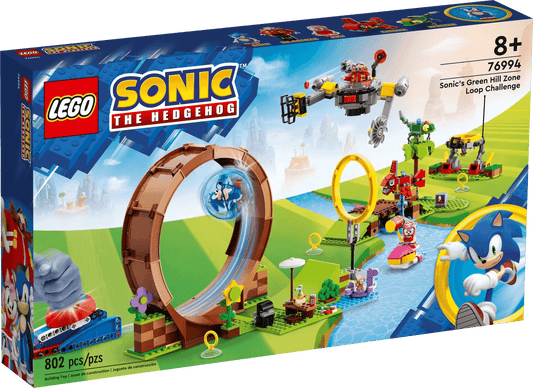 LEGO 76994 Sonic's Green Hill Zone Loop Challenge - Sonic The Hedgehog 2023