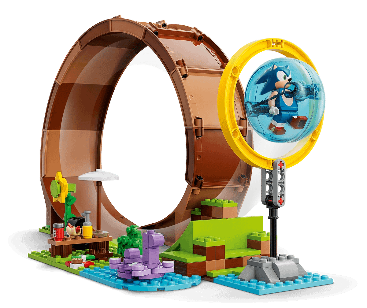 LEGO 76994 Sonic's Green Hill Zone Loop Challenge - Sonic The Hedgehog 2023