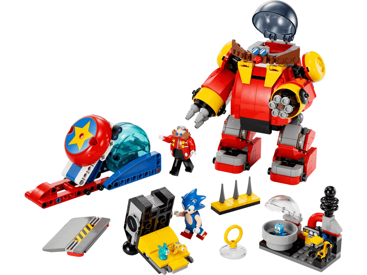 LEGO 76993 Sonic vs. Dr. Eggman's Death Egg Robot - Sonic the Hedgehog
