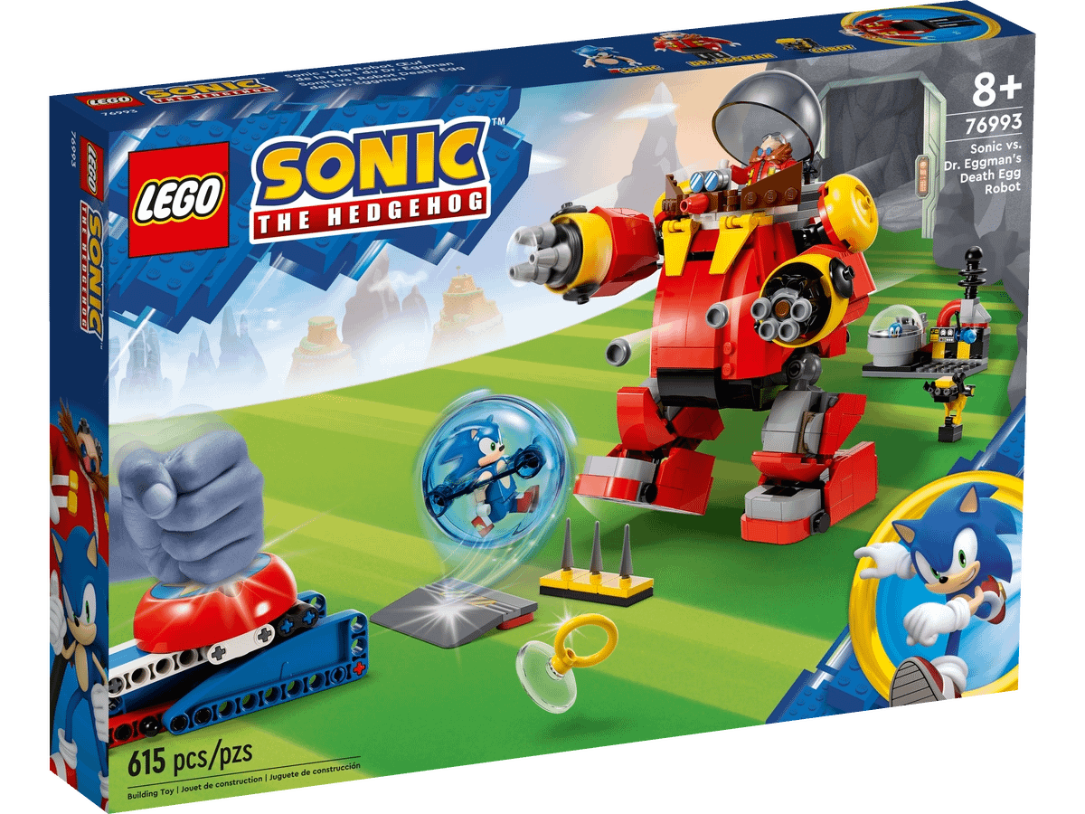 LEGO 76993 Sonic vs. Dr. Eggman's Death Egg Robot - Sonic the Hedgehog