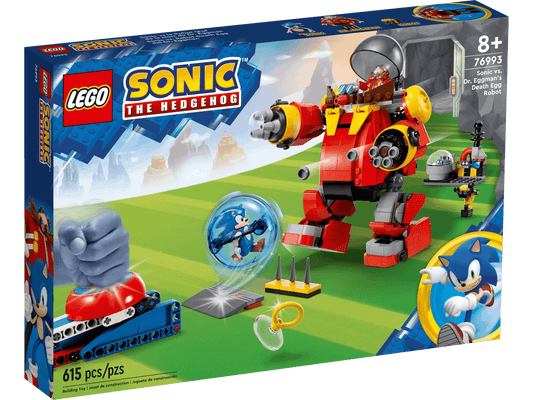 LEGO 76993 Sonic vs. Dr. Eggman's Death Egg Robot - Sonic the Hedgehog
