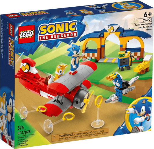 LEGO 76991 Tails' Workshop and Tornado Plane - Sonic the Hedgehog