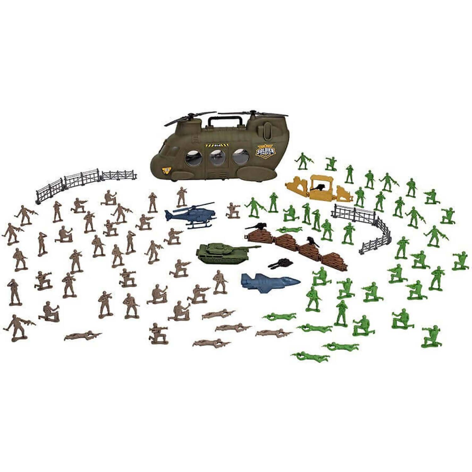 Soldier Force - 100 Pieces Chinnok Playset