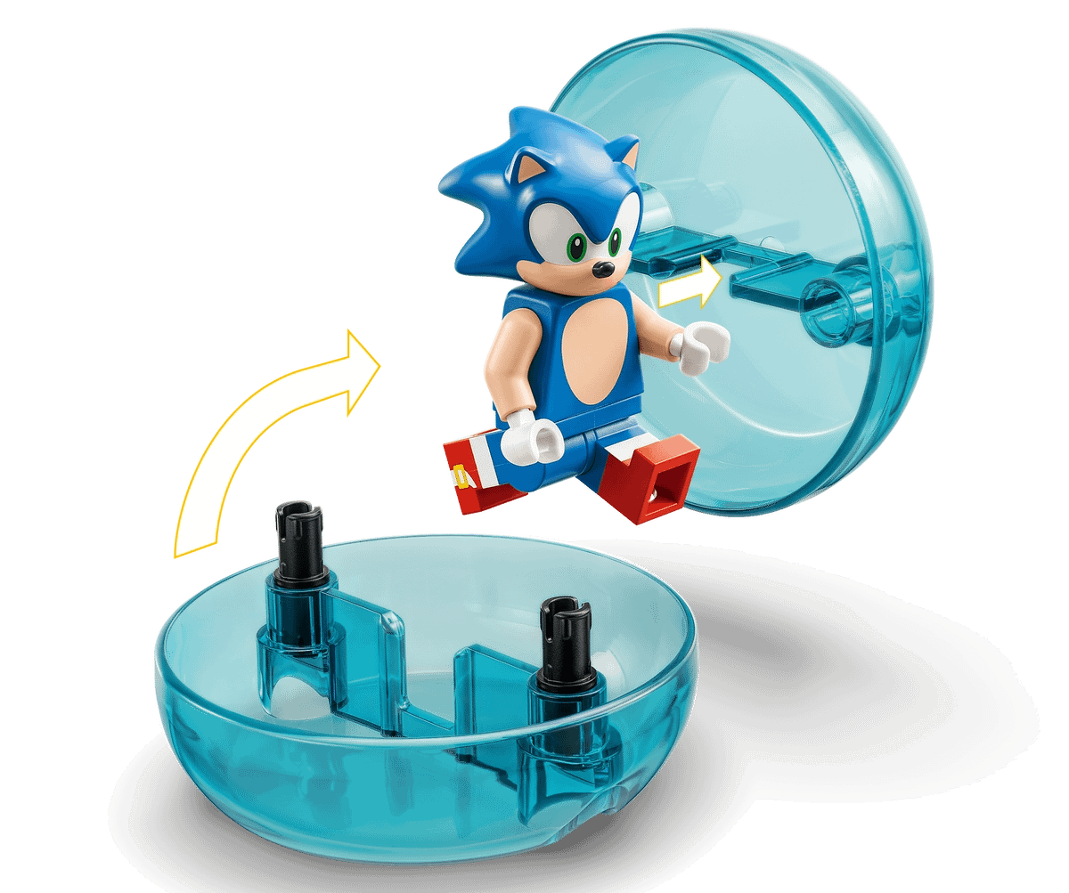 LEGO 76990 Sonic's Speed Sphere Challenge - Sonic the Hedgehog