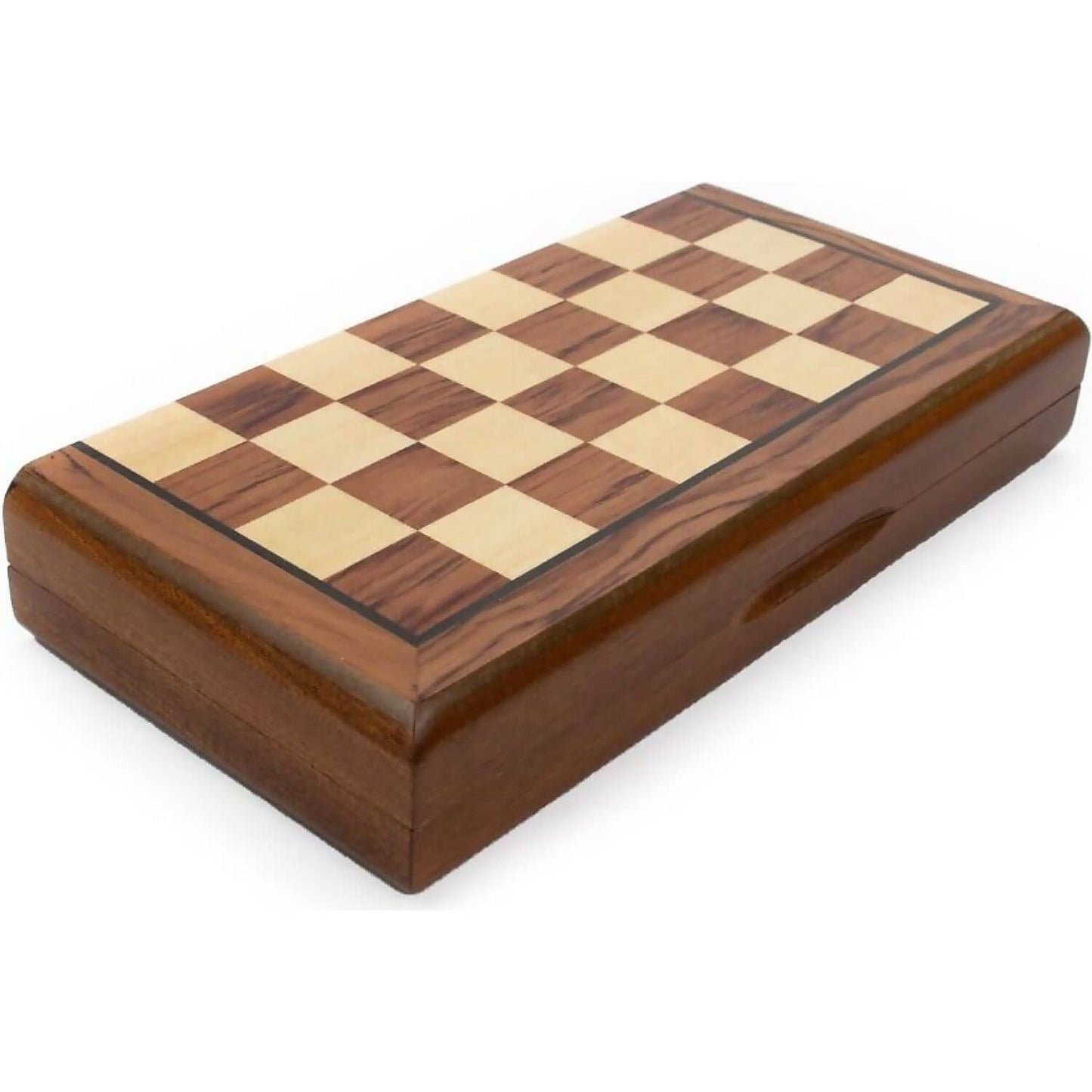 Lets Play Games - Wooden Magnetic Chess Set 30cm Foldable Board