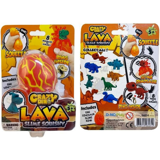 Crazy Dino - Lava Slime Squishy