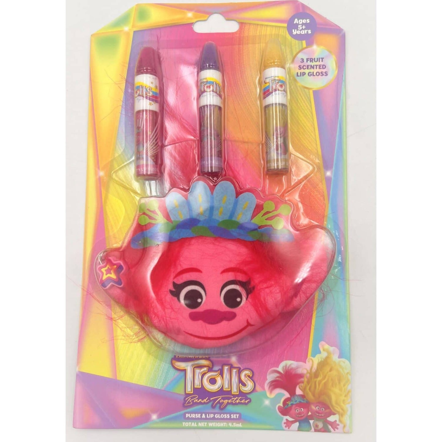 Trolls - Lip Gloss & Purse Set