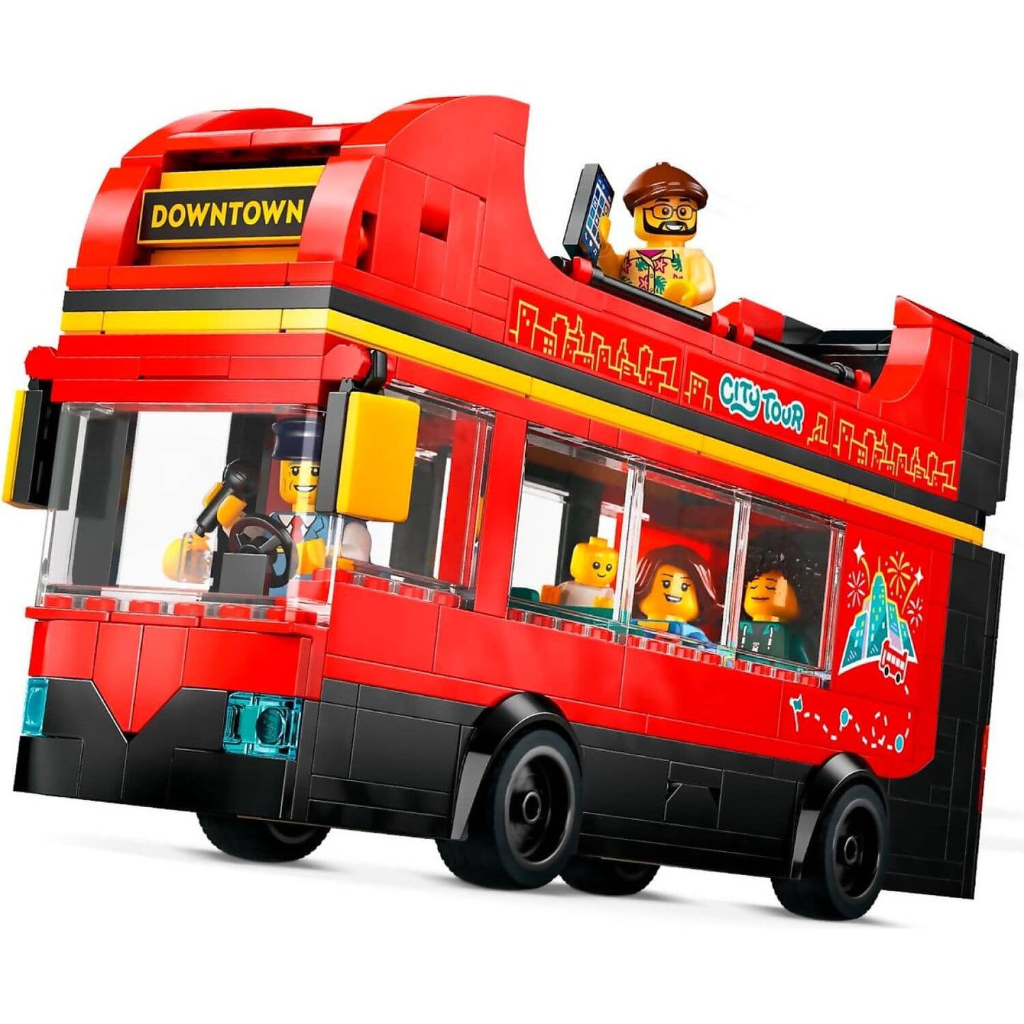 LEGO 60407 Red Double-Decker Sightseeing Bus - City