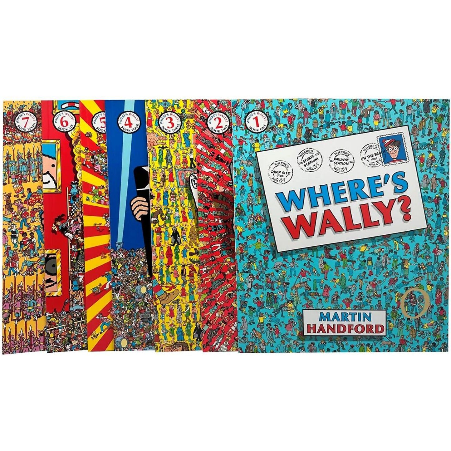 Where's Wally - Classic 7 Book Pack