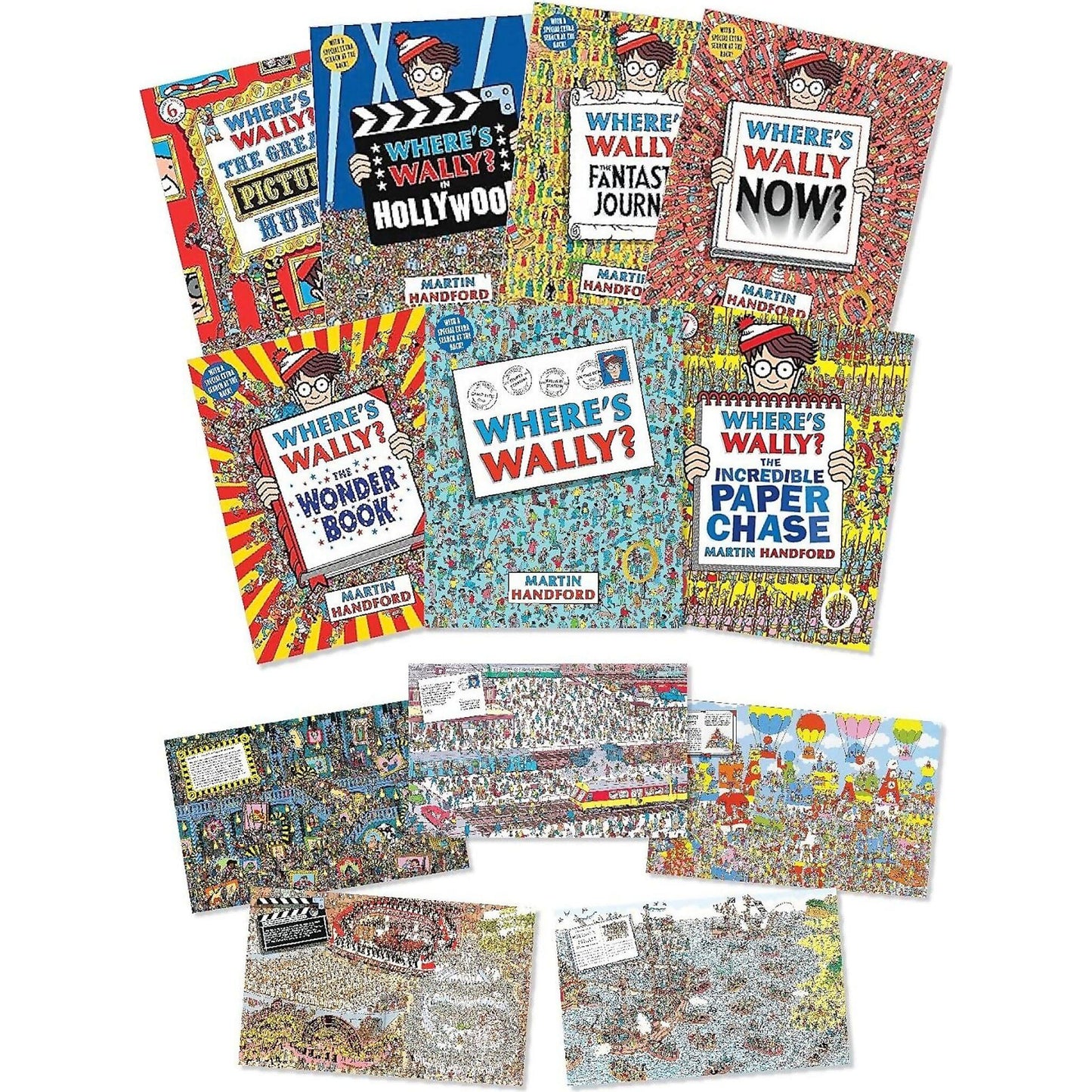 Where's Wally - Classic 7 Book Pack