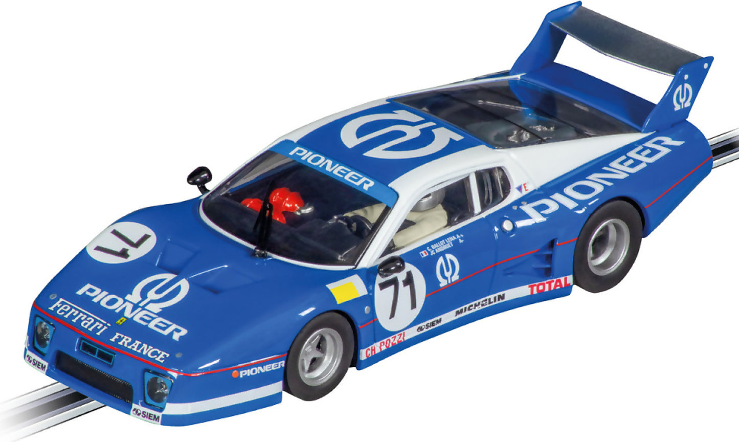 Carrera Evolution 1:32 - Ferrari 512 Bb Lm c.pozzi No.71 Slot Car Also Suits Scalextric