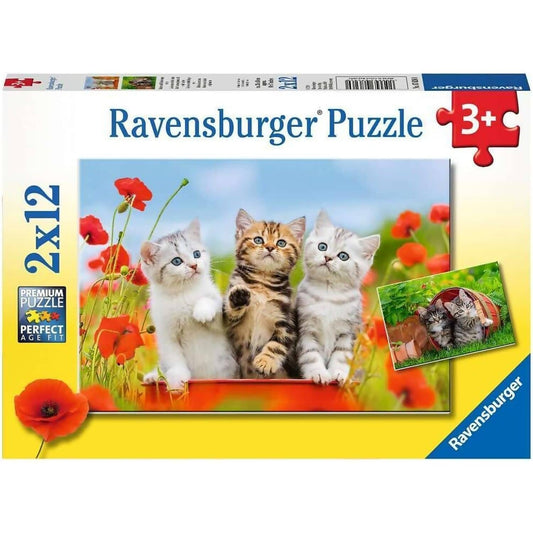 Ravensburger - Kitten Adventures Jigsaw Puzzle 2 x 12pc